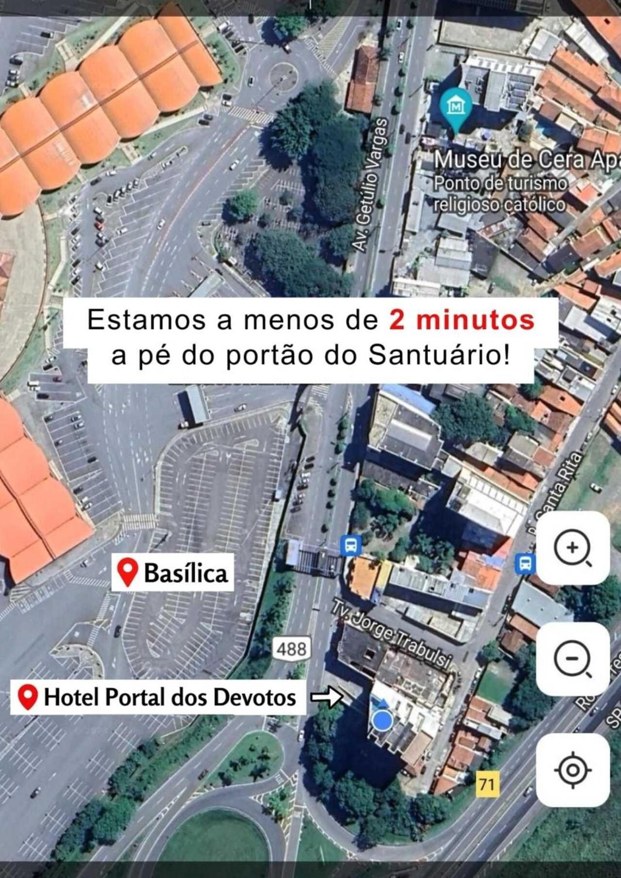 Hotel Portal Dos Devotos Aparecida  Exterior photo